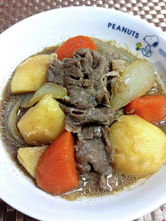 ★レンジで簡単!美味しい*肉じゃが*♪-レシピのメイン写真