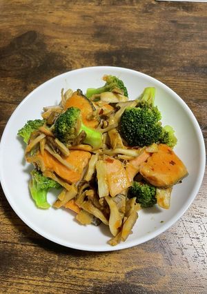 鮭のしょうが炒め-レシピのメイン写真