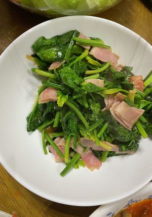 ほうれん草とベーコンのソテー-レシピのメイン写真