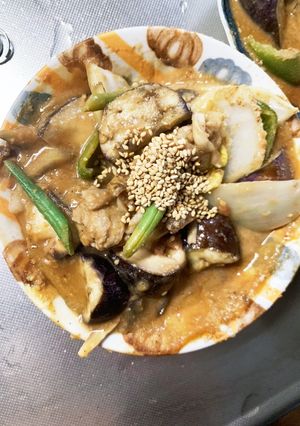 簡単きな粉梅焼き肉味豚こま大根青椒肉絲風-レシピのメイン写真