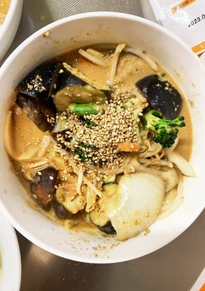 肉無チクワきな粉コク旨オイ炒め味野菜炒め-レシピのメイン写真