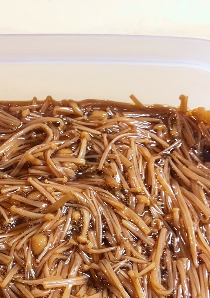 牡蠣醤油で旨みたっぷりなめたけ-レシピのメイン写真