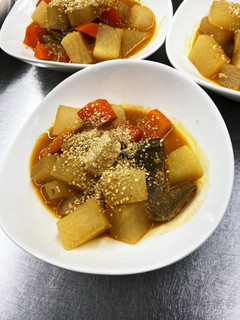あじと大根の韓国風煮-レシピのメイン写真