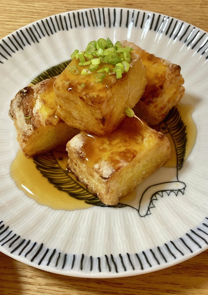 厚焼き卵焼きの揚げ出し-レシピのメイン写真