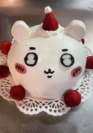 キャラケーキ ♡ちいかわ♡-レシピのメイン写真