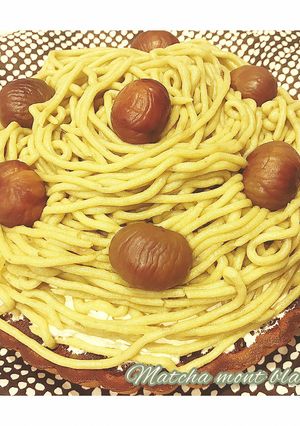 意外と簡単＊抹茶モンブラン-レシピのメイン写真