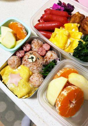 2023.2月18日息子&娘弁当-レシピのメイン写真