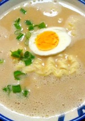 オーツミルク入りミルク味噌ラーメン-レシピのメイン写真