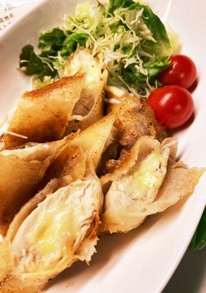 鶏ささみ春巻き-レシピのメイン写真