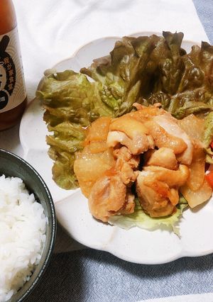 大根入り漬け鶏みそ焼き-レシピのメイン写真