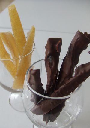 ピールチョコと砂糖漬け-レシピのメイン写真