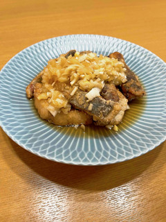 フクラギの唐揚げ香味ソースがけ魚の駅生地-レシピのメイン写真