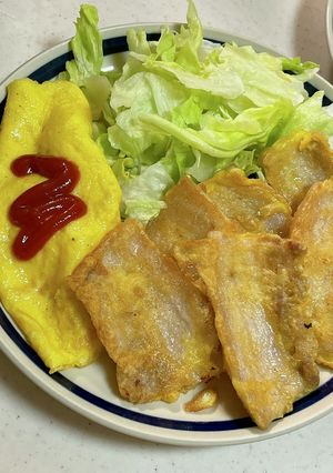 豚肉のピカタ+もう一品-レシピのメイン写真