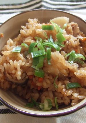 ほっくり甘辛長いもの炊き込みご飯-レシピのメイン写真