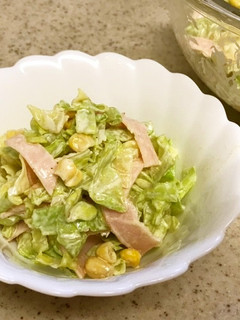 キャベツのごまマヨネーズ和え-レシピのメイン写真