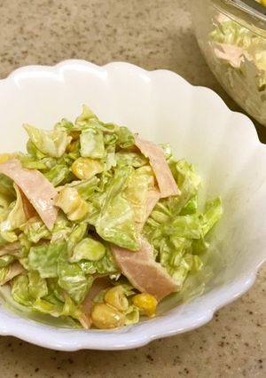 キャベツのごまマヨネーズ和え-レシピのメイン写真