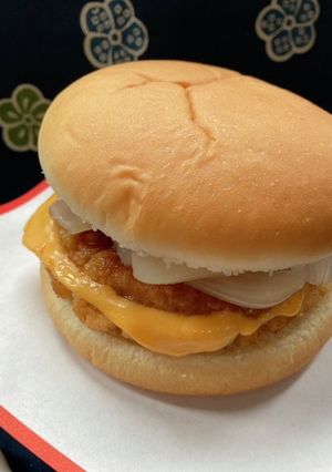 まるっと精進・煎餅Wバーガー-レシピのメイン写真