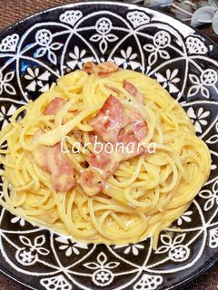 濃厚カルボナーラ-レシピのメイン写真