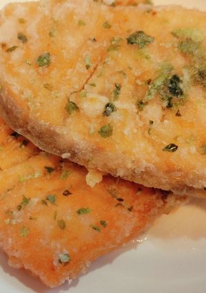 《幼児食》サーモンのお刺身で青のり焼き♡-レシピのメイン写真