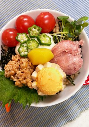 受験応援飯☆合格祈願☆君は粘れ〜合格丼！-レシピのメイン写真