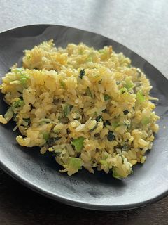 小松菜としらすの炒飯-レシピのメイン写真