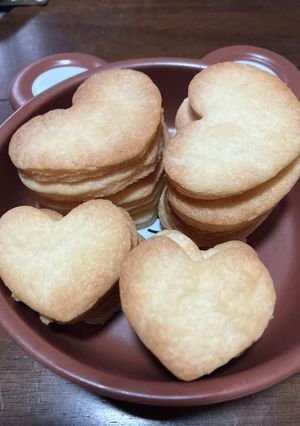 バター、卵なしサクサククッキー♪-レシピのメイン写真