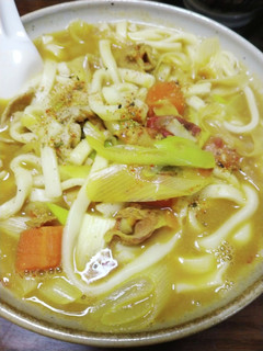 お昼に簡単10分カレーうどん-レシピのメイン写真