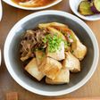 長ねぎ入り肉豆腐。