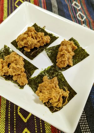5分で！お手軽おつまみ♡納豆きなこ海苔-レシピのメイン写真