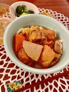 “おでんリメイク”簡単カレーうどん-レシピのメイン写真