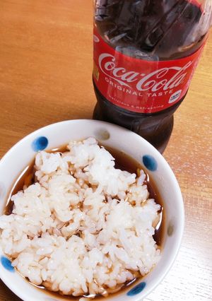 怖いもの知らず？コーラでお茶漬け風-レシピのメイン写真
