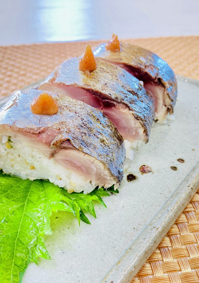 炙りしめ鯖の棒寿司-レシピのメイン写真