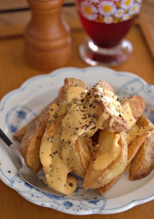 カリッとポテトのチーズソース-レシピのメイン写真