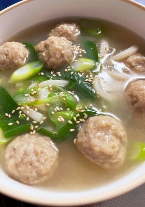 肉団子うどん-レシピのメイン写真