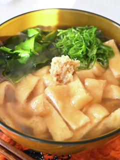 きざみ揚げのあんかけきつねうどん-レシピのメイン写真
