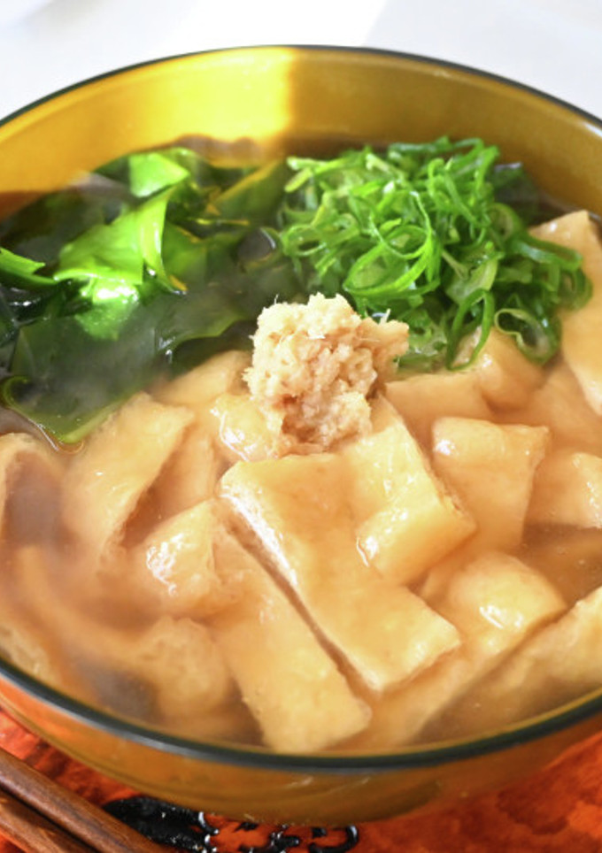 きざみ揚げのあんかけきつねうどん-レシピのメイン写真
