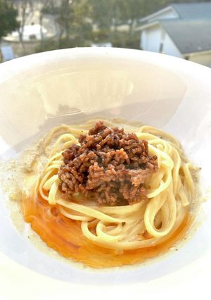 豆乳坦々パスタ-レシピのメイン写真