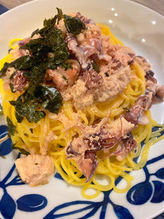 ホタルイカとたらこのクリームパスタ-レシピのメイン写真