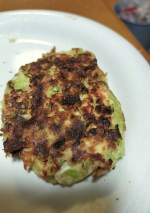 カニカマと豆腐のおやき-レシピのメイン写真