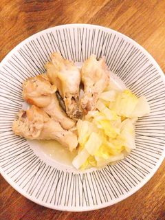 手羽元と白菜の塩麹煮-レシピのメイン写真