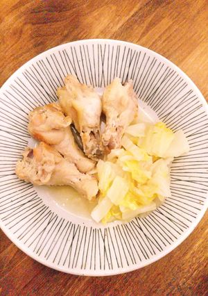 手羽元と白菜の塩麹煮-レシピのメイン写真