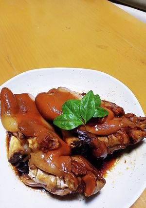 圧力鍋で豚足のとろとろ煮-レシピのメイン写真