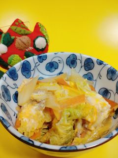 白菜の卵とじ-レシピのメイン写真