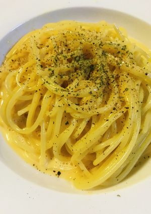 マスカルポーネの全卵カルボナーラ-レシピのメイン写真