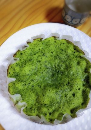 ほうれん草の米粉ケーキqc-レシピのメイン写真