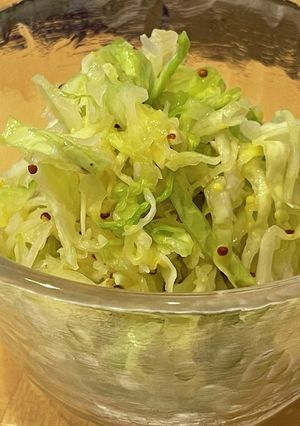 レモンと粒マスタードでキャベツ和え-レシピのメイン写真