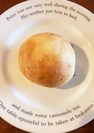 基本のパン☆材料6つ☆捏ねるの1分だけ☆-レシピのメイン写真