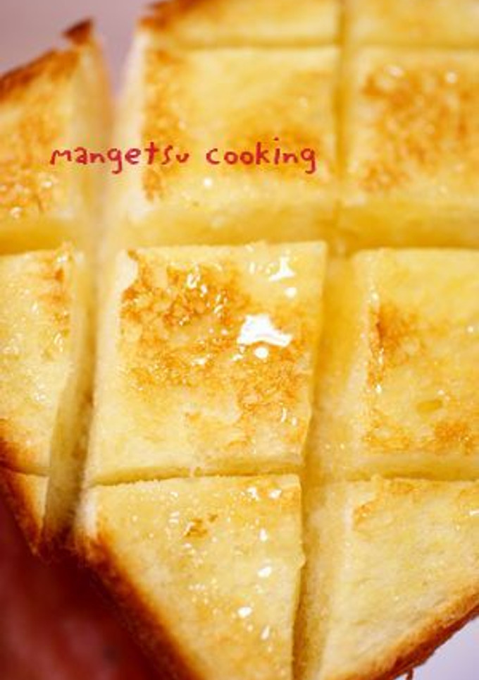 厚切り**はちみつ塩トースト**-レシピのメイン写真