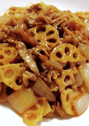 豚バラとレンコンの南蛮炒め-レシピのメイン写真
