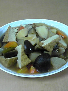 簡単!めんつゆで野菜の煮込み-レシピのメイン写真